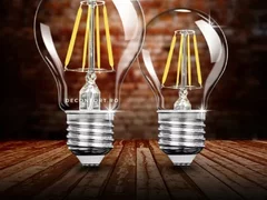 Bec LED filament incandescent Edison 4w dulie e27 lumina calda
